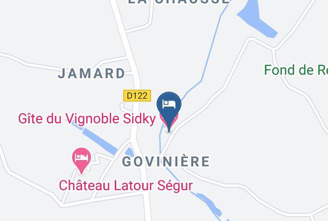 Gironde - Gite Du Vignoble Sidky Maps