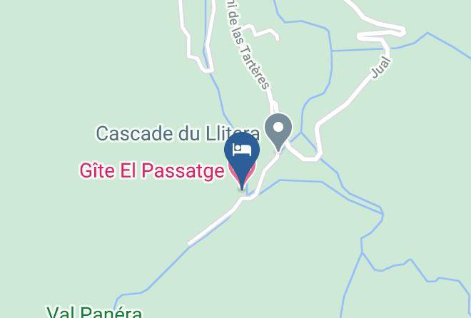 Gite El Passatge Map