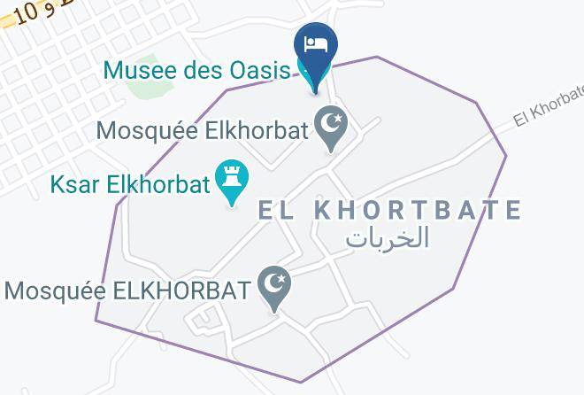 Meknes Tafilalet - Gite Elkhorbat Maps