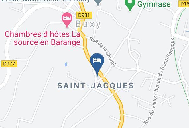 Saone Et Loire - Gite En Paradis Maps