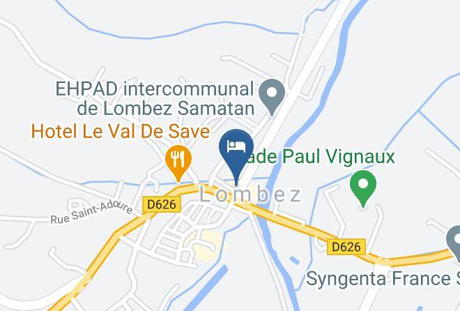 Gers - Gite Et Chambres D'hotes Coquelicorne Maps