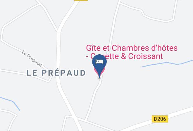 Loire Atlantique - Gite Et Chambres D'hotes Couette & Croissant Maps
