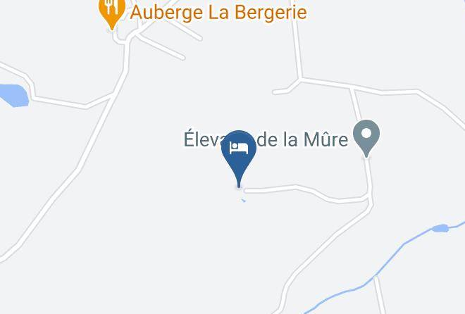 Loire - Chambres D'hotes De La Mure Maps