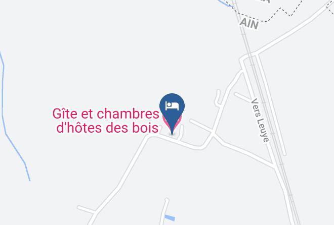 Ain - Gite Et Chambres D'hotes Des Bois Maps