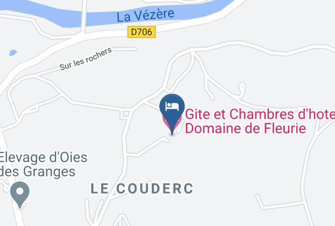 Dordogne - Gite Et Chambres D'hotes Domaine De Fleurie Maps
