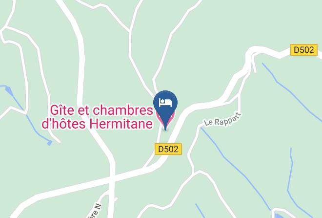Rhone - Gite Et Chambres D'hotes Hermitane Maps