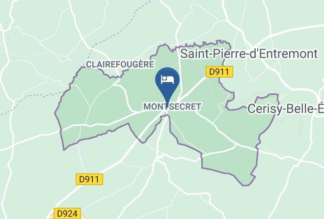 Orne - Gite Et Chambres D'hotes La Mottette 3 Epis Maps