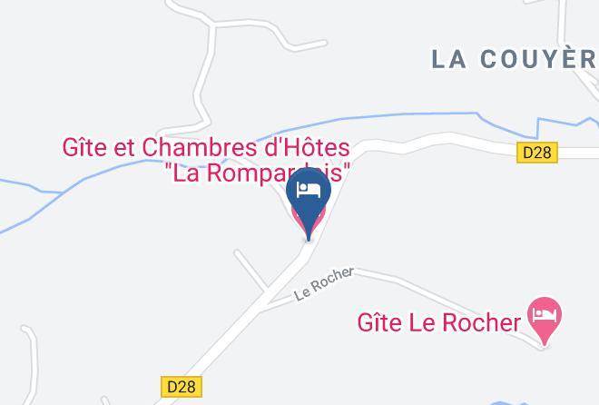 Cotes D Armor - Gite Et Chambres D'hotes La Rompardais Maps