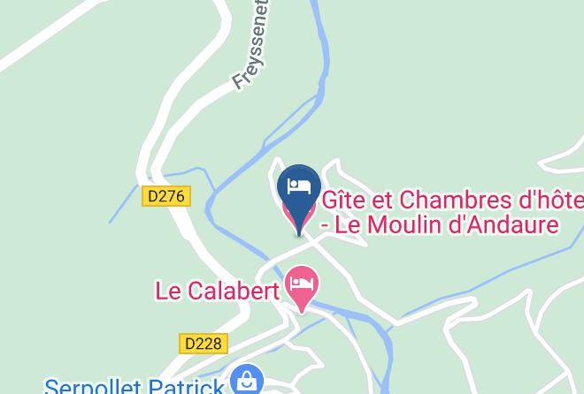 Ardeche - Gite Et Chambres D'hotes Le Moulin D'andaure Maps