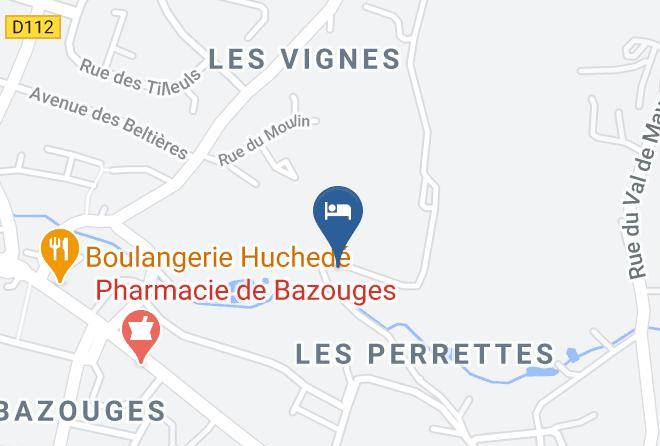Mayenne - Gite Et Chambres D'hotes Les Perrettes Maps