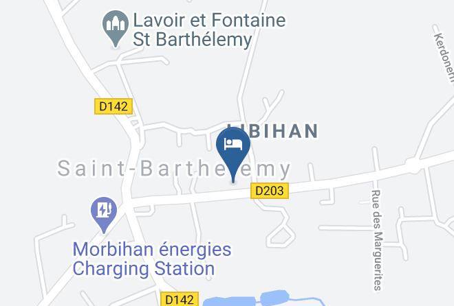 Morbihan - Gite Et Chambres De La Vallee Du Blavet Maps