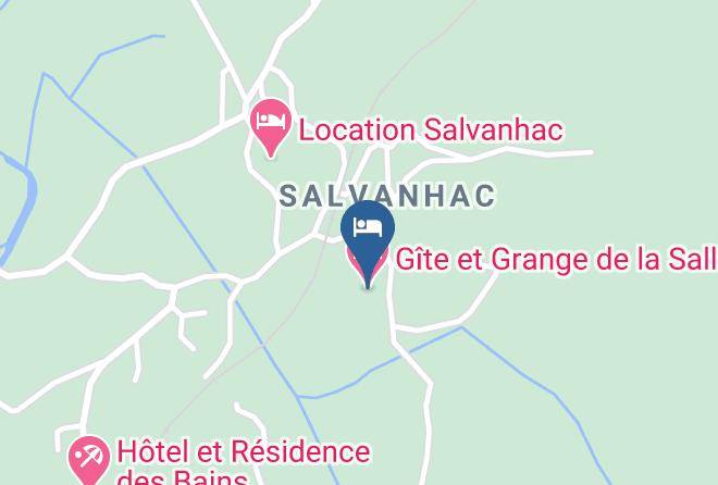 Cantal - Gite Et Grange De La Salle Maps