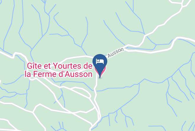 Drome - Gite Et Yourtes De La Ferme D'ausson Maps