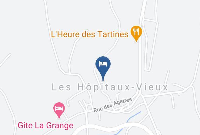 Doubs - Gite Ferme De Fleurette Maps