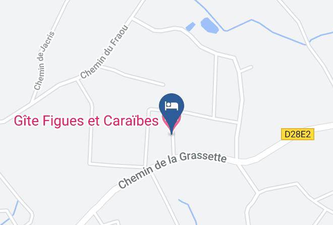 Herault - Gite Figues Et Caraibes Maps