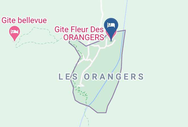 Saint Paul - Gite Fleur Des Orangers Maps
