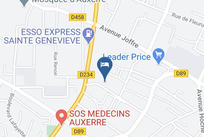 Yonne - Gite Floreal Maps