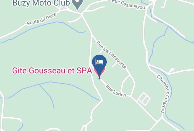 Pyrenees Atlantiques - Gite Gousseau Et Spa Maps