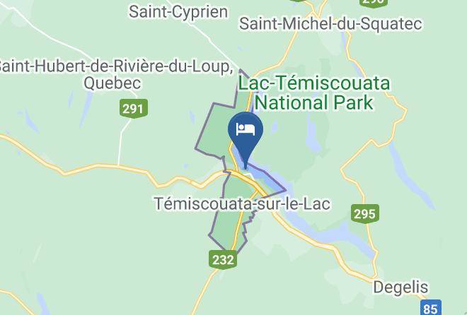 Temiscouata - Gite Grand Moment Maps