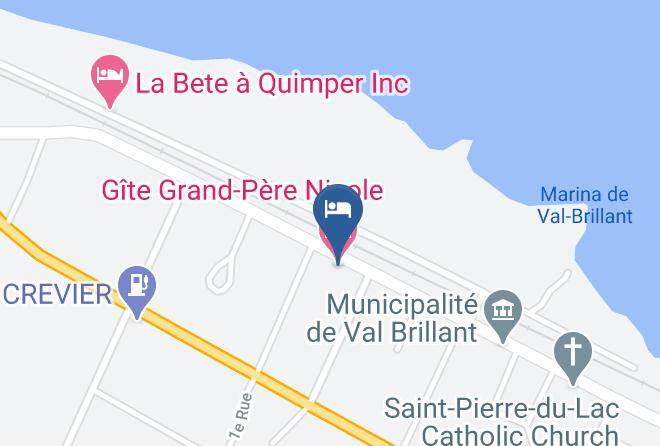 La Matapedia Regional County Municipality - Gite Grand Pere Nicole Maps