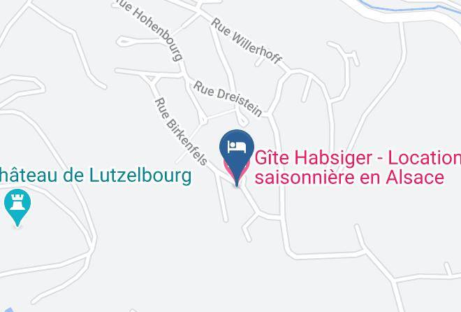 Bas Rhin - Gite Habsiger Location Saisonniere En Alsace Maps