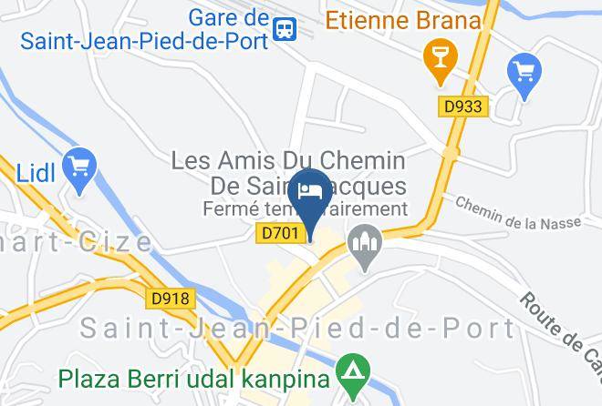 Pyrenees Atlantiques - Gite Izaxulo Maps