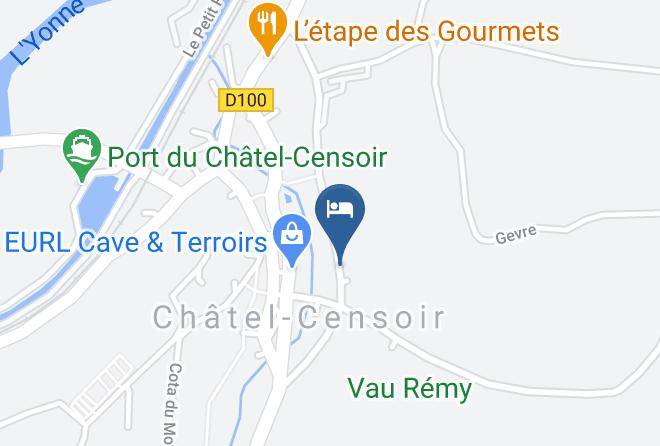 Yonne - Gite Joli Maps