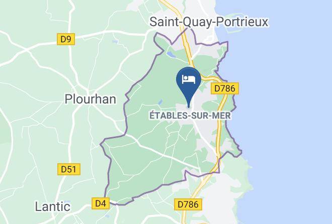 Cotes D Armor - Gite Kerhulu Maps