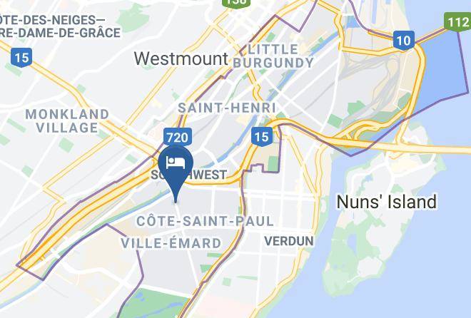Montreal - Gite King Hostels Maps