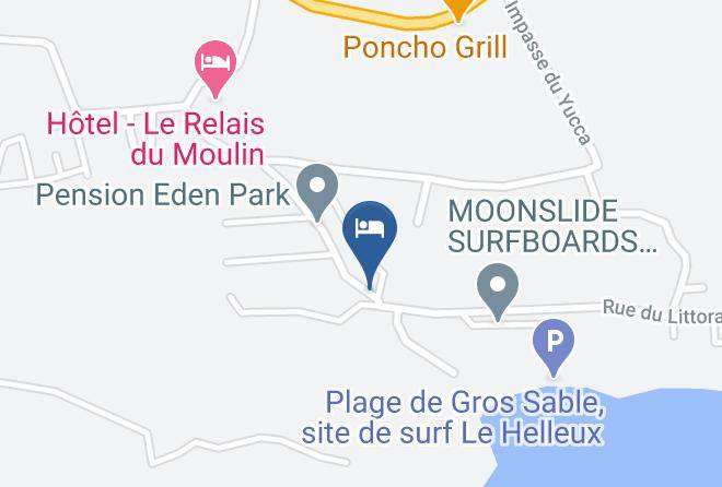 Sainte Anne - Gite Kokoplaj Piscine Maps