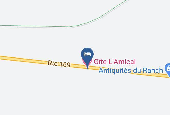 Lac Saint Jean Est Regional County Municipality - Gite L'amical Maps