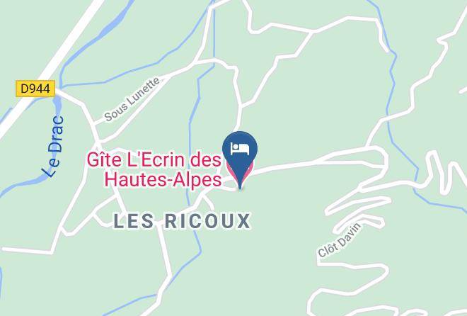 Hautes Alpes - Gite L'ecrin Des Hautes Alpes Maps