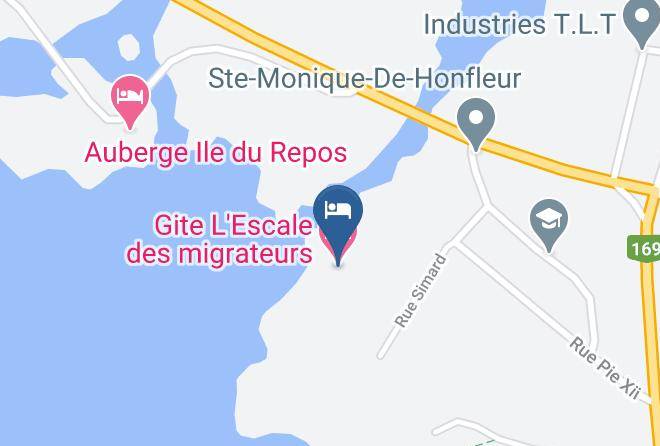 Lac Saint Jean Est Regional County Municipality - Gite L'escale Des Migrateurs Maps