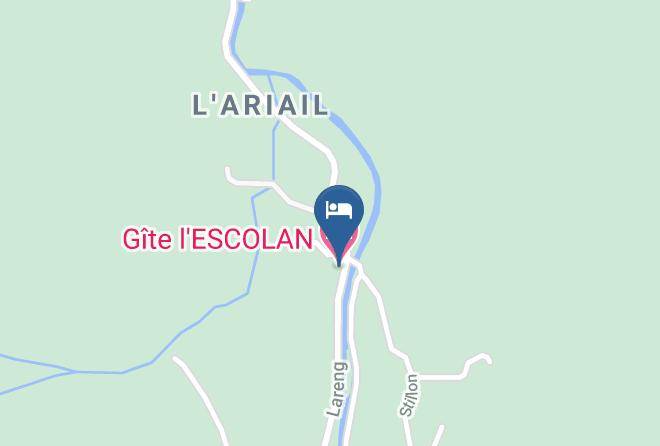 Ariege - Gite L'escolan Maps