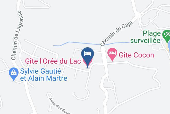 Aude - Gite L'oree Du Lac Maps