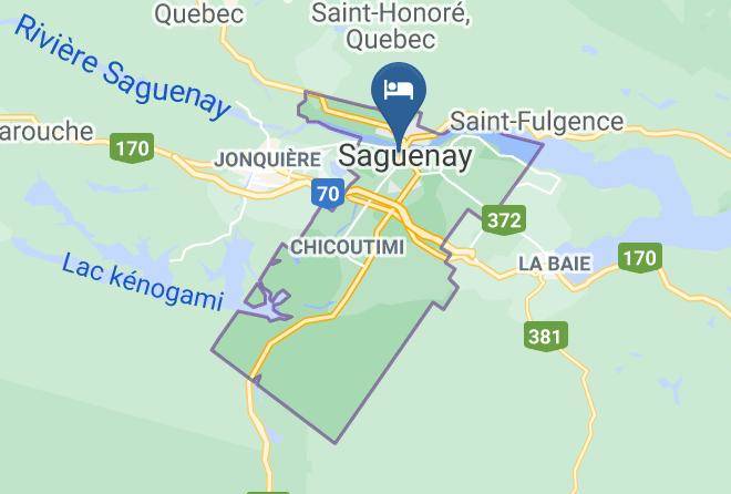 Le Saguenay Et Son Fjord - Gite La Belle Dame Maps
