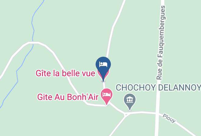 Gite La Belle Vue Map