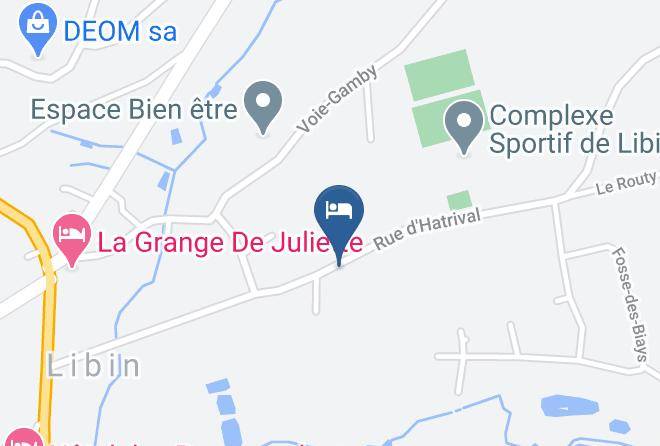Luxemburg Province - Gite La Betulaie Maps