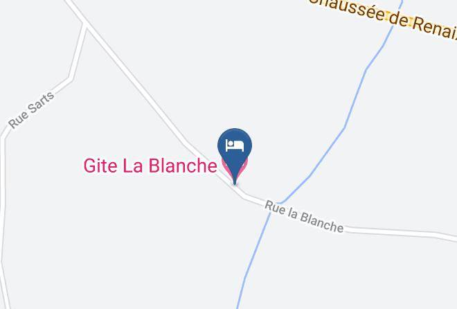 Hainaut - Gite La Blanche Maps