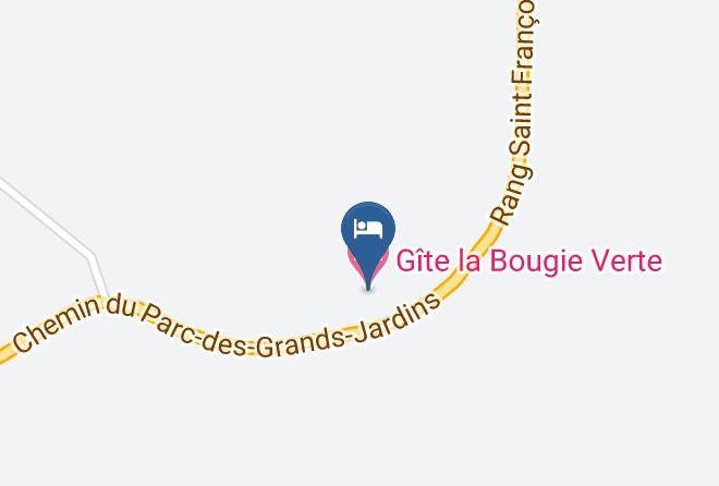 Charlevoix Regional County Municipality - Gite La Bougie Verte Maps