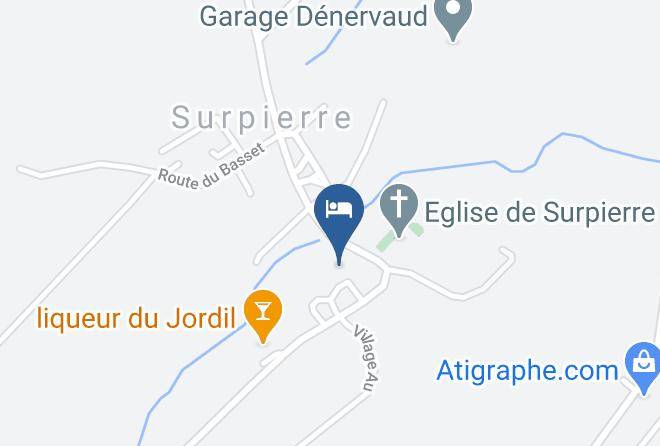 La Broye - Gite La Broye Maps