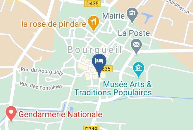Indre Et Loire - Gite La Cachette Bourgueilloise Maps