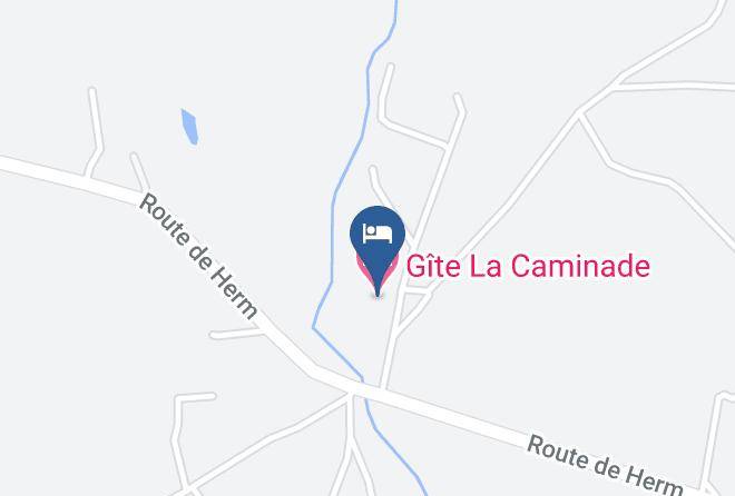 Landes - Gite La Caminade Maps