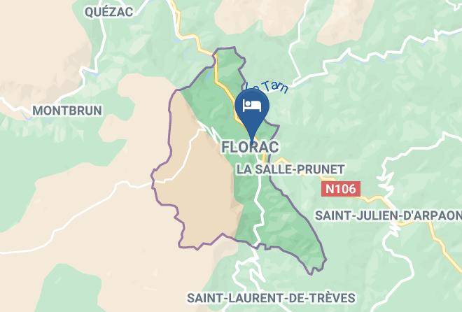 Lozere - Gite La Carline Maps