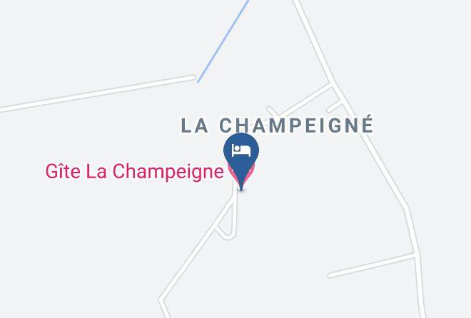Indre Et Loire - Gite La Champeigne Maps