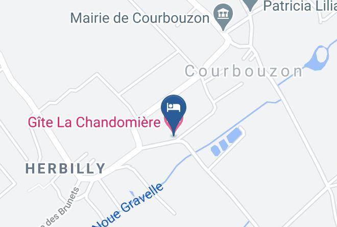 Loir Et Cher - Gite La Chandomiere Maps