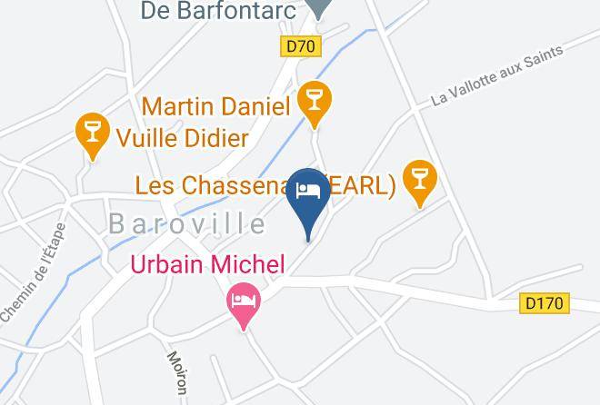 Aube - Gite La Clemenceraie Maps
