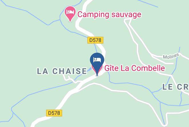 Ardeche - Gite La Combelle Maps