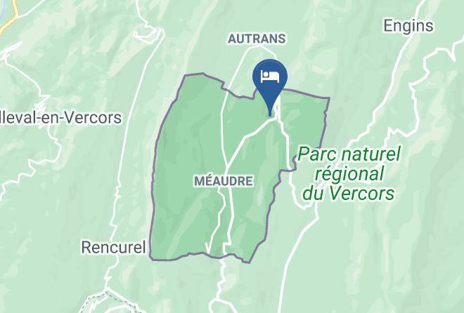 Isere - Gite La Couve Ecogite Maps