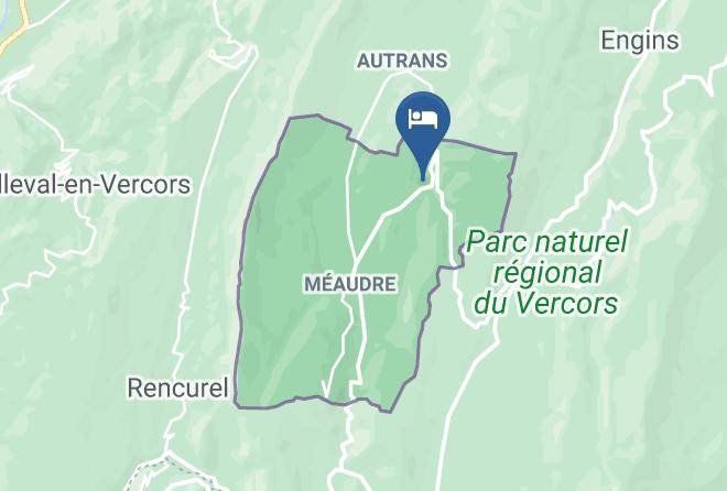 Isere - Gite La Couve Maps